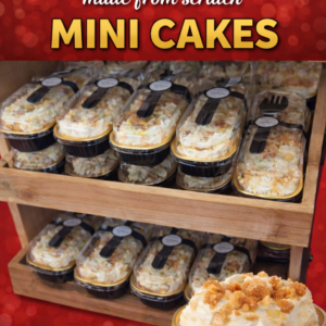 Mr. G's 18 packed Mini lemon Cream Cheese